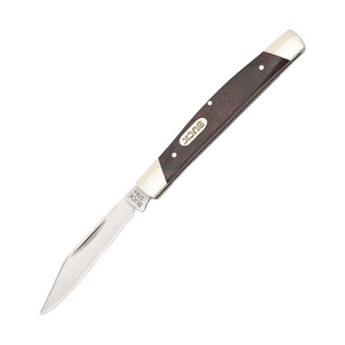 Buck 379 Solo Folding Knife Woodgrain Handle BU5717