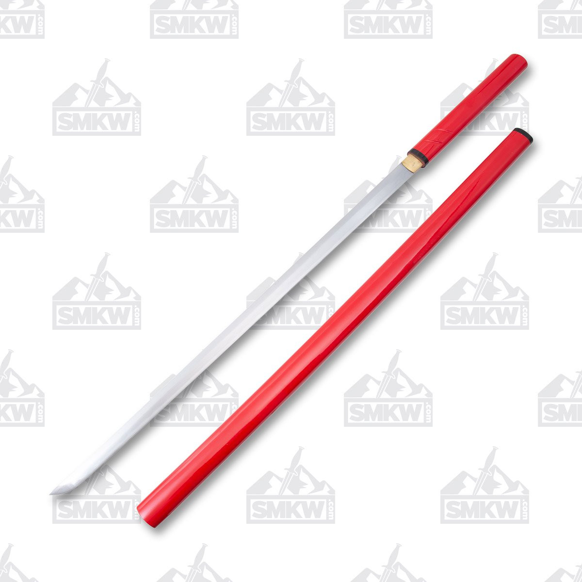 Factory X Hand-Forged Red Straight Sword SX1201SW - Smoky Mountain