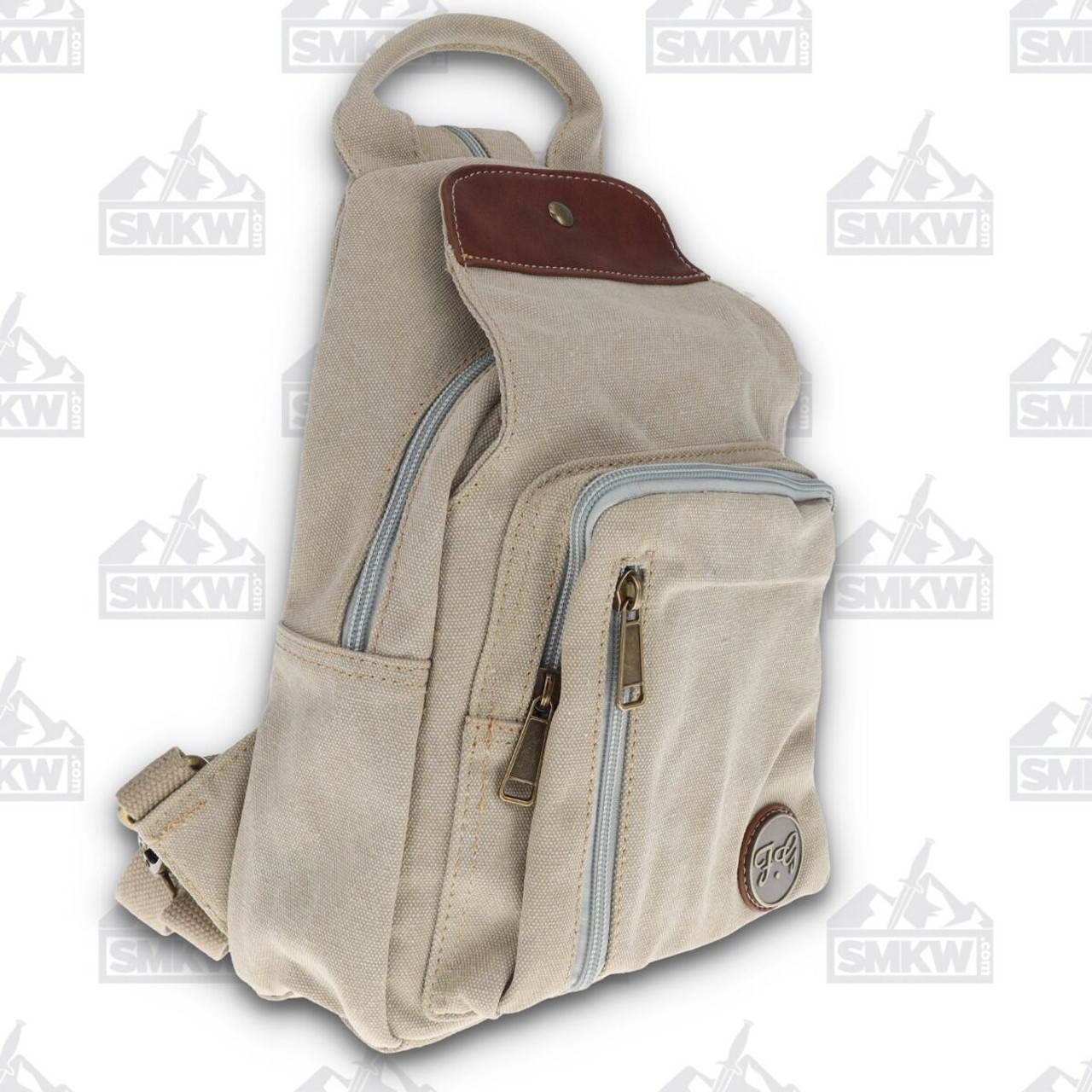 Fabigun Conceal Carry Sling/Backpack Light Brown - Smoky Mountain Knife  Works