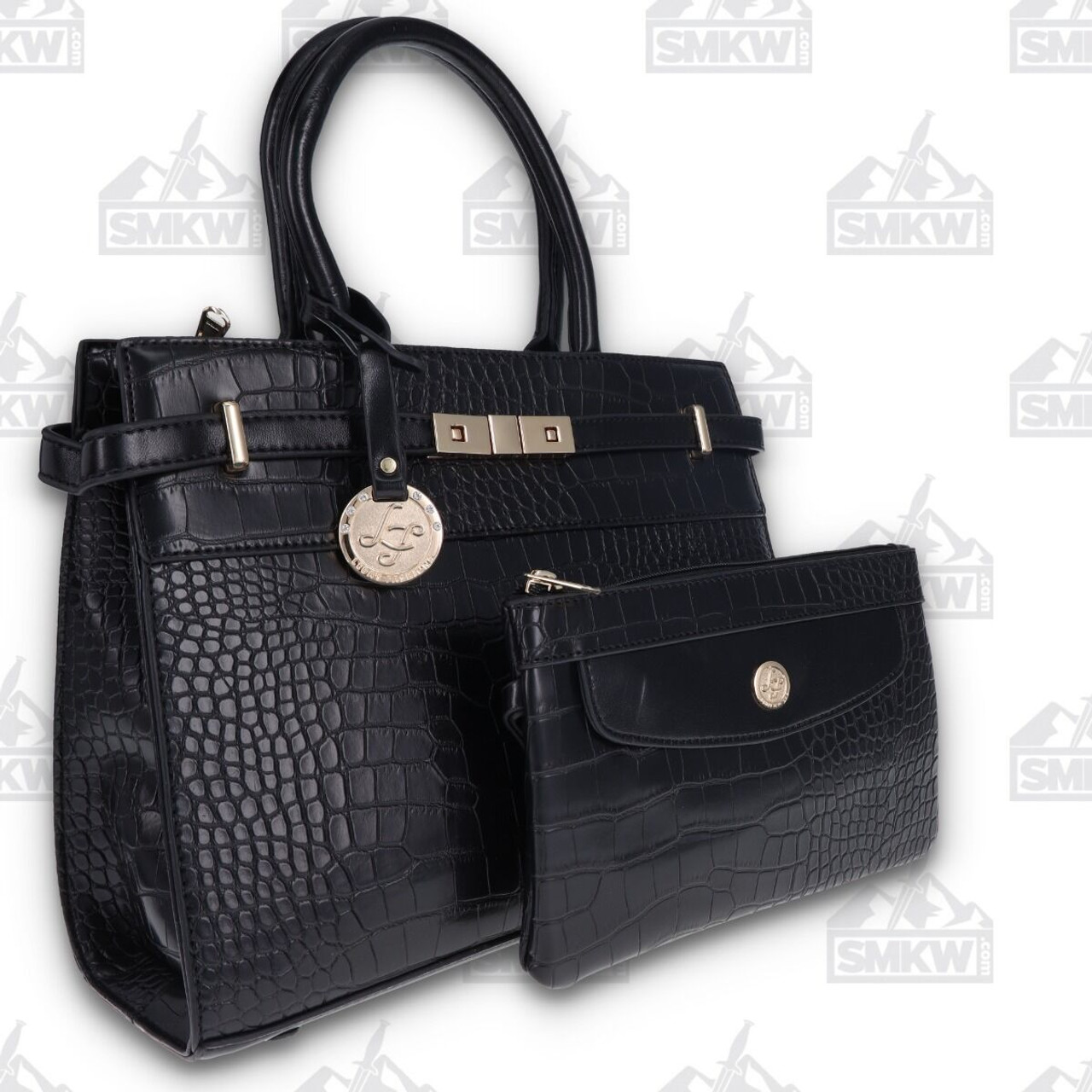 Crocodile Embossed Leather Inspired Trendy Platinum Bag – POPSEWING®