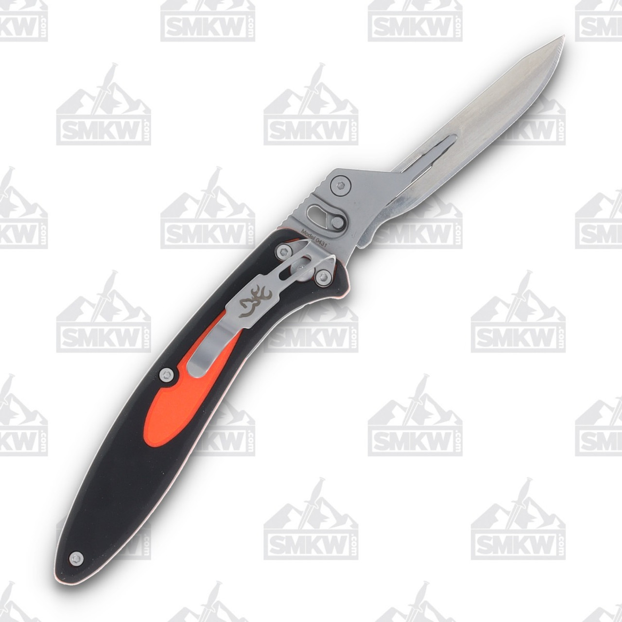 Browning Primal Scalpel Folding Knife 2.75 Satin Replaceable