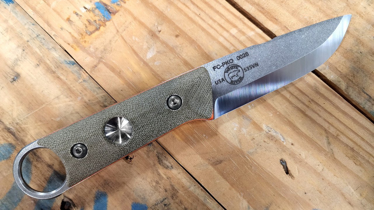 White River FC-PKO Firecraft Pukko Fixed Blade WRFCPKO