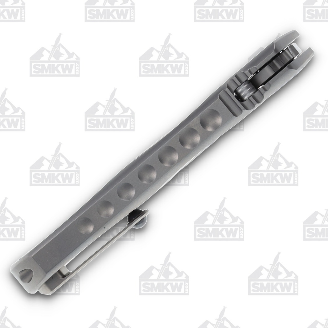 Microtech ANAX Front Flipper Framelock Folding Knife (S/E Bead 