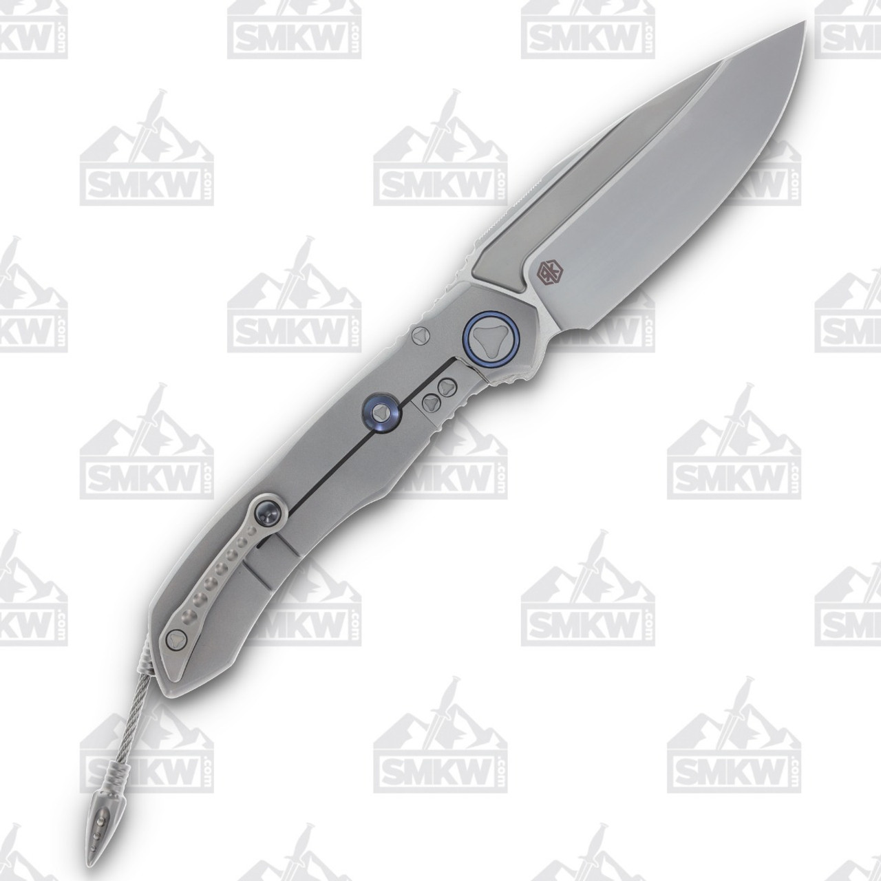 Microtech ANAX Front Flipper Framelock Folding Knife (S/E Bead 