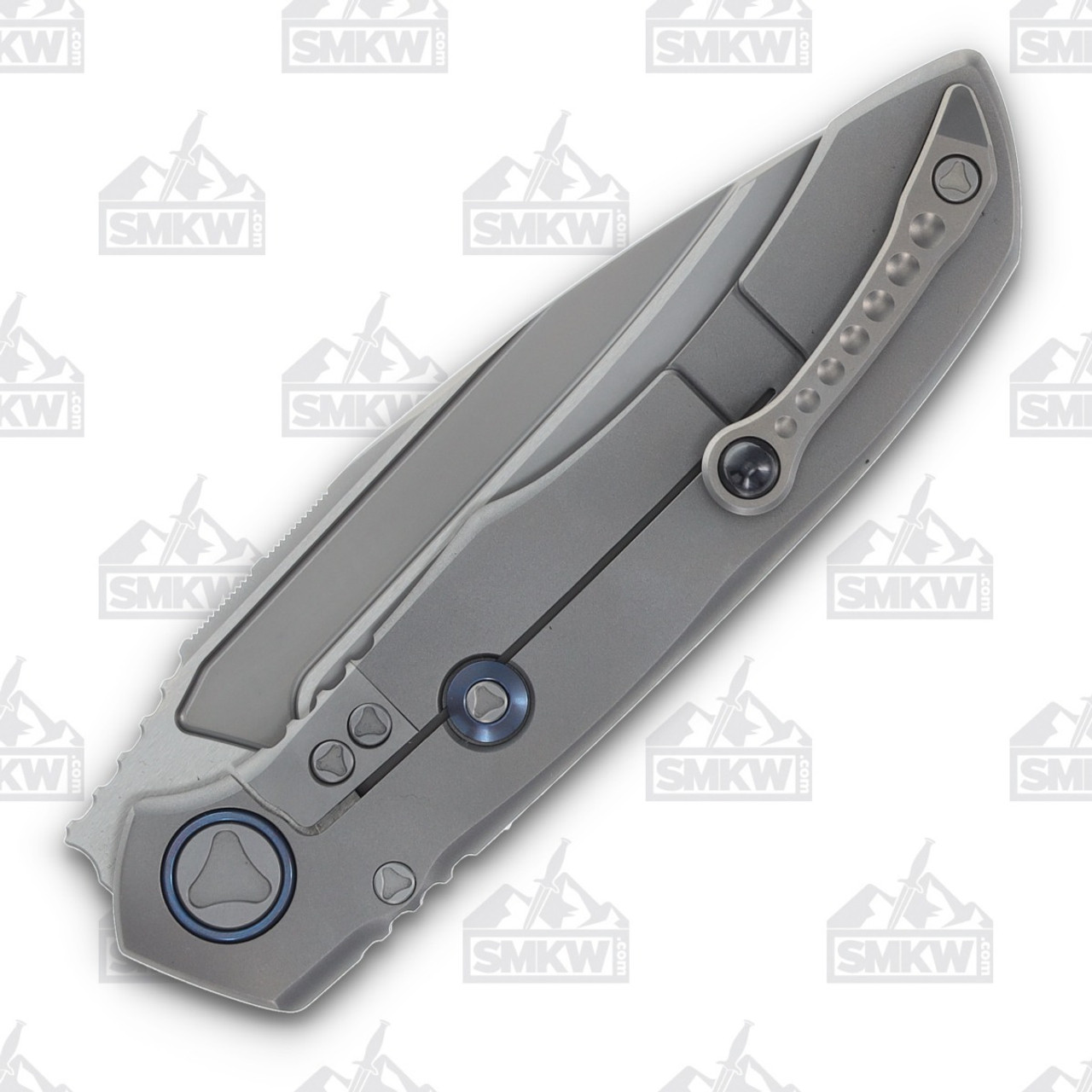 Microtech ANAX Front Flipper Framelock Folding Knife (S/E Bead 