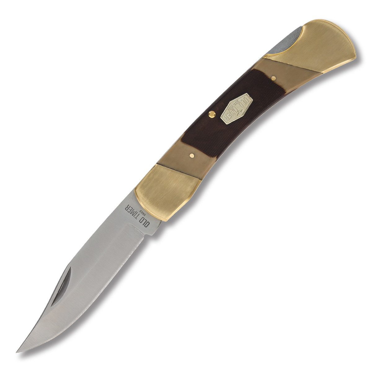 Old Timer Cave Bear Folding Knife Front Open 1