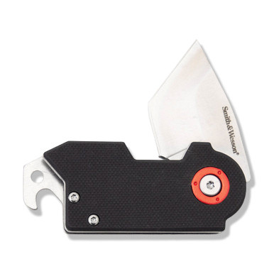 Smith & Wesson Benji Folding Knife 1.5in Satin Plain Tanto Blade 1122566