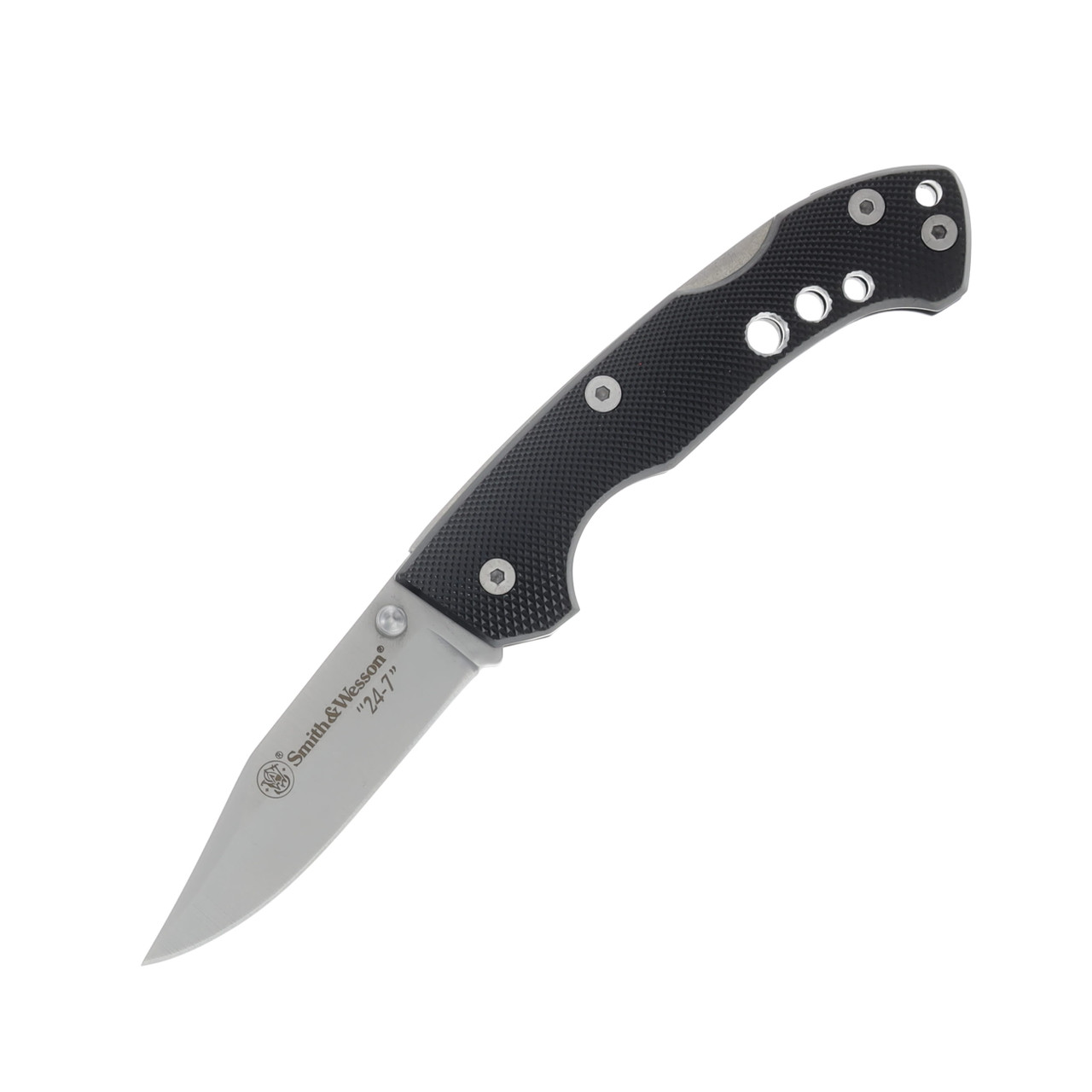 【美品】wjk スウェード single riders / ブラック(S) Smith & Wesson 24/7 Featherweight Lockback Black Aluminum SWCK109