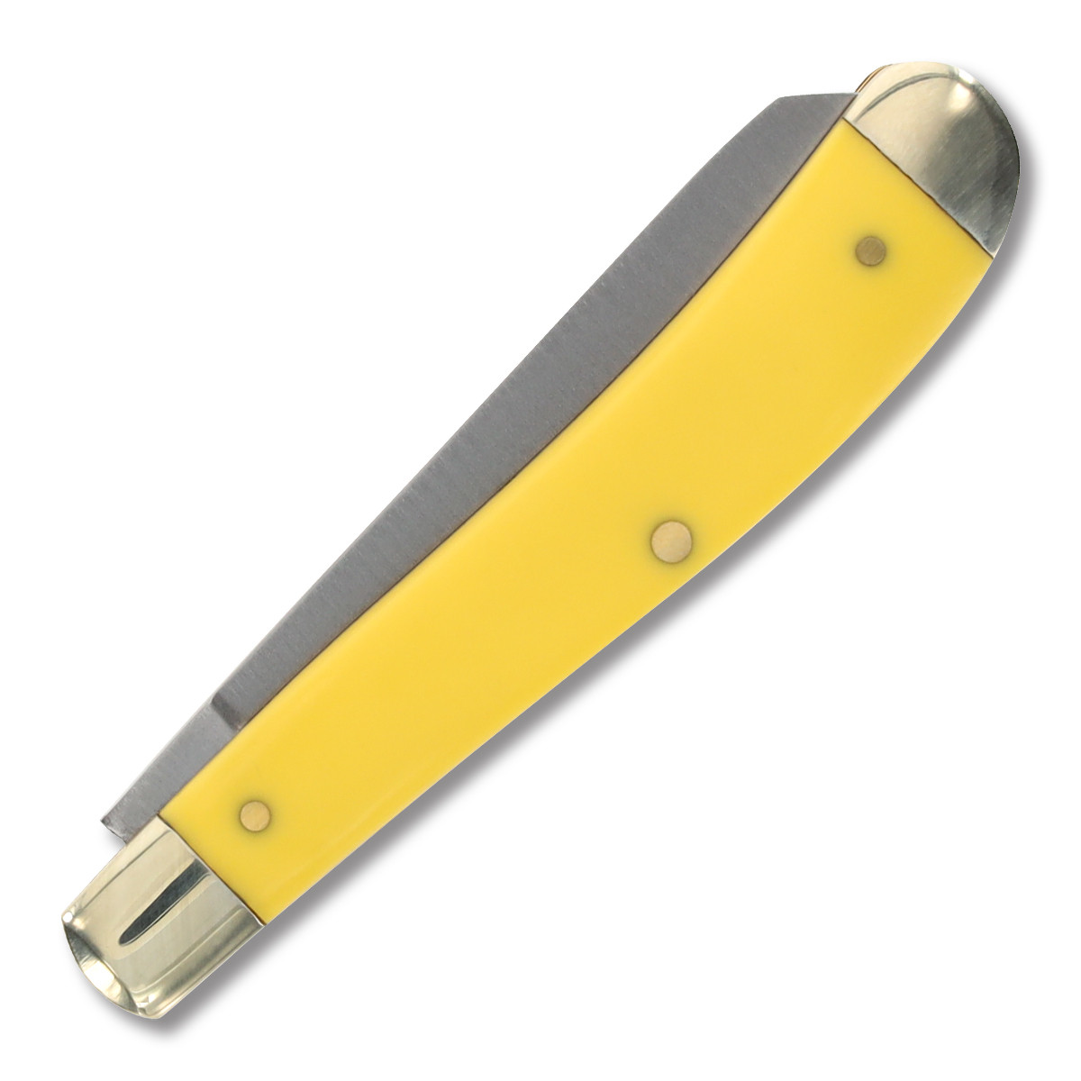 Old Timer Yellow Delrin Senior Stockman Pocket Knife SCT8OTY