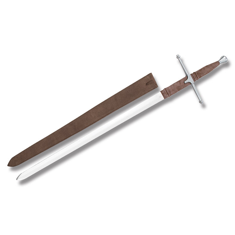 Sword of William Wallace 41in Plain Edge Leather Wrapped Ricasso