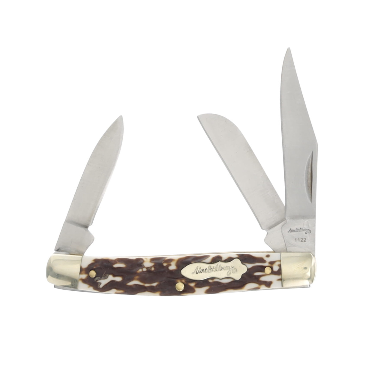 Uncle Henry 834UH Rancher Folding Knife Next Gen Staglon 1136002