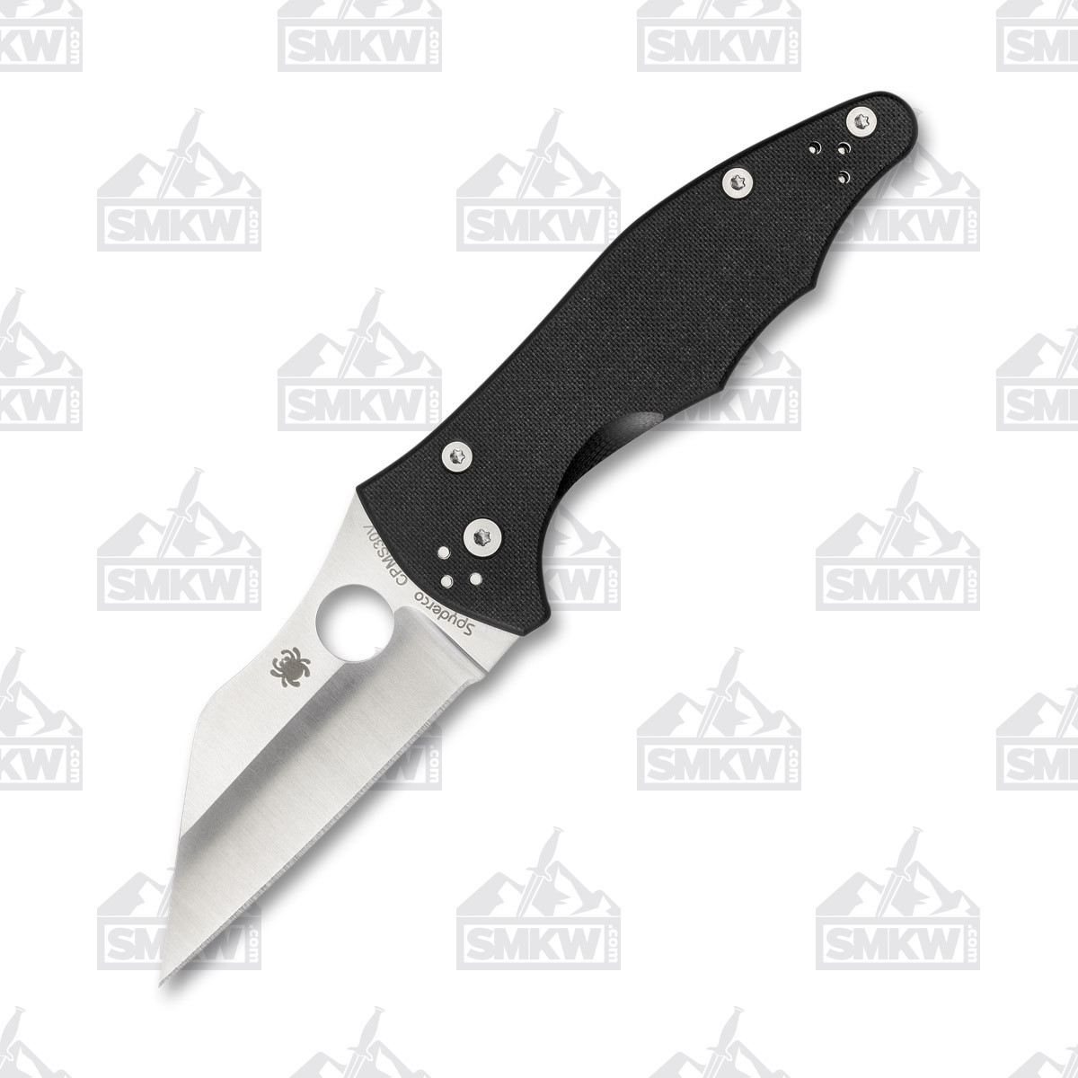 Spyderco Yojimbo 2 Compression Lock Folding Knife Satin/Black