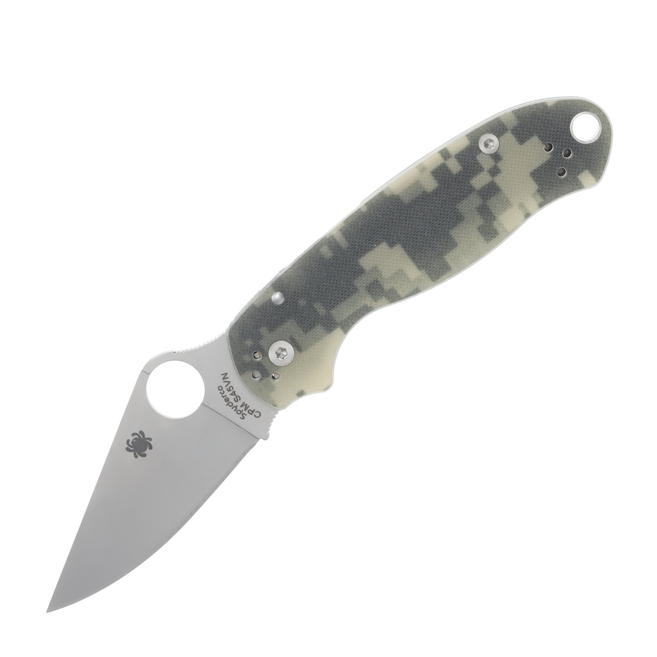 Spyderco Para 3 Folding Knife Digital Camo G-10 SPC223GPCMO