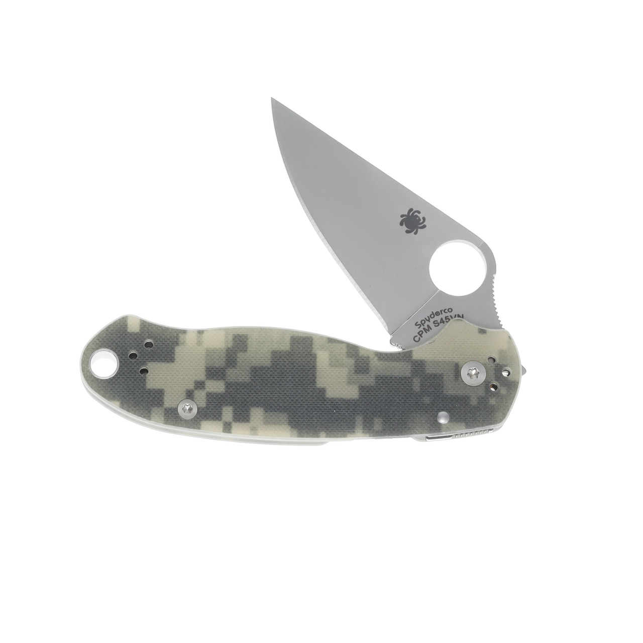 Spyderco Para 3 Folding Knife Digital Camo G-10 SPC223GPCMO Spyderco Para 3 Folding Knife Digital Camo G-10 SPC223GPCMO