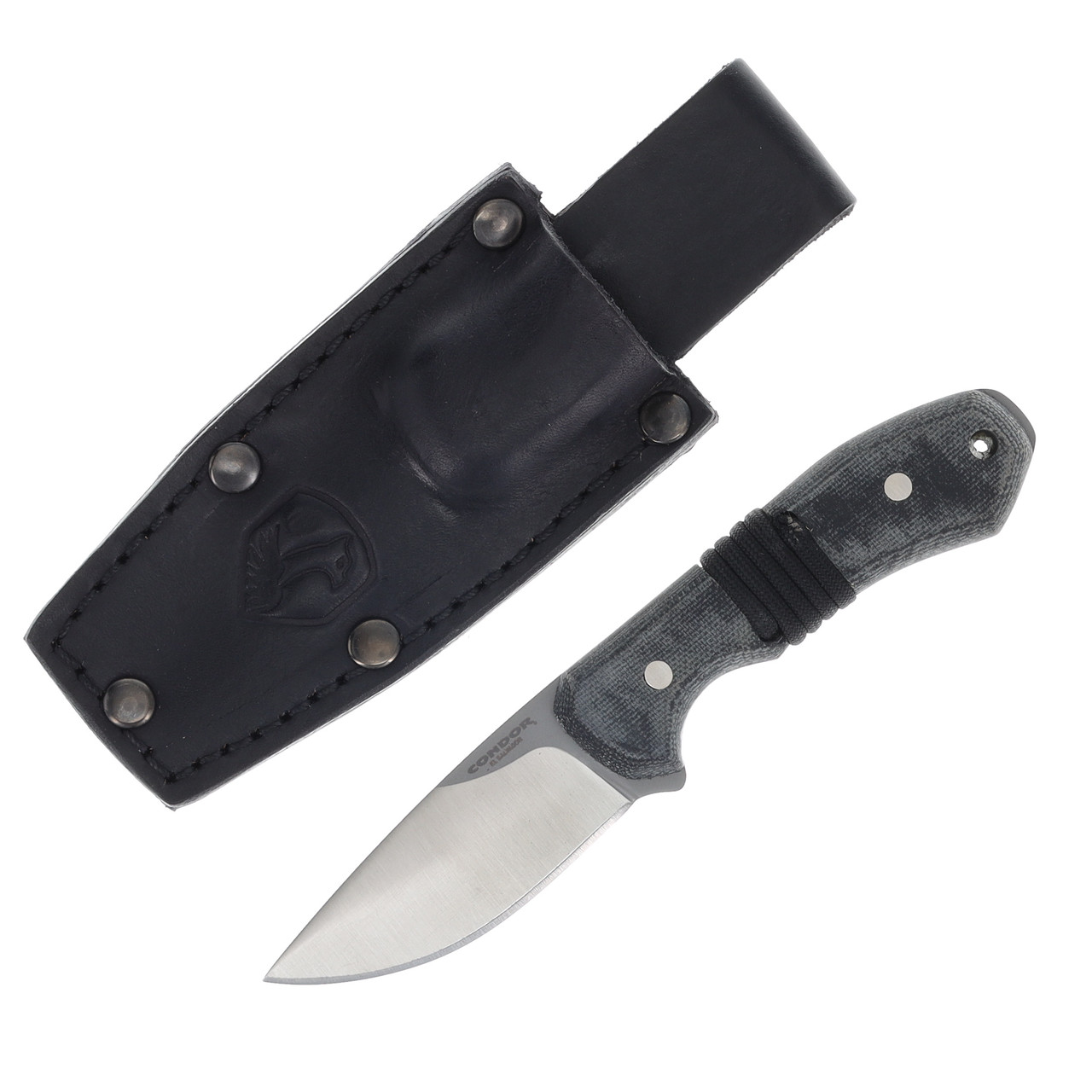Condor Tool and Knife Mountaineer Trail Spur Intent 3.04in Fixed Blade Knife CTK61738