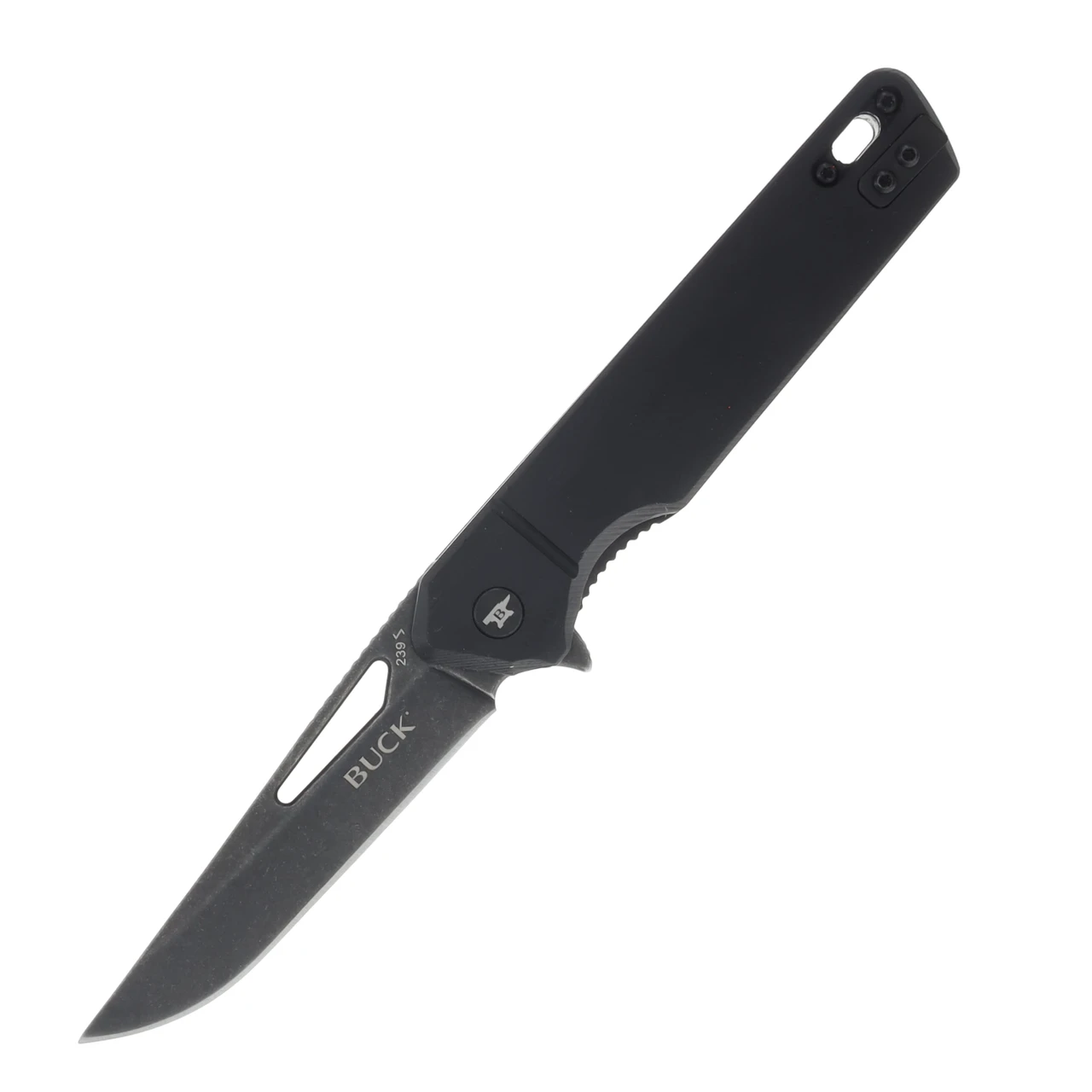 Buck 239 Infusion Black G10 Folding Knife 3.25in Drop Point Blade BU13543
