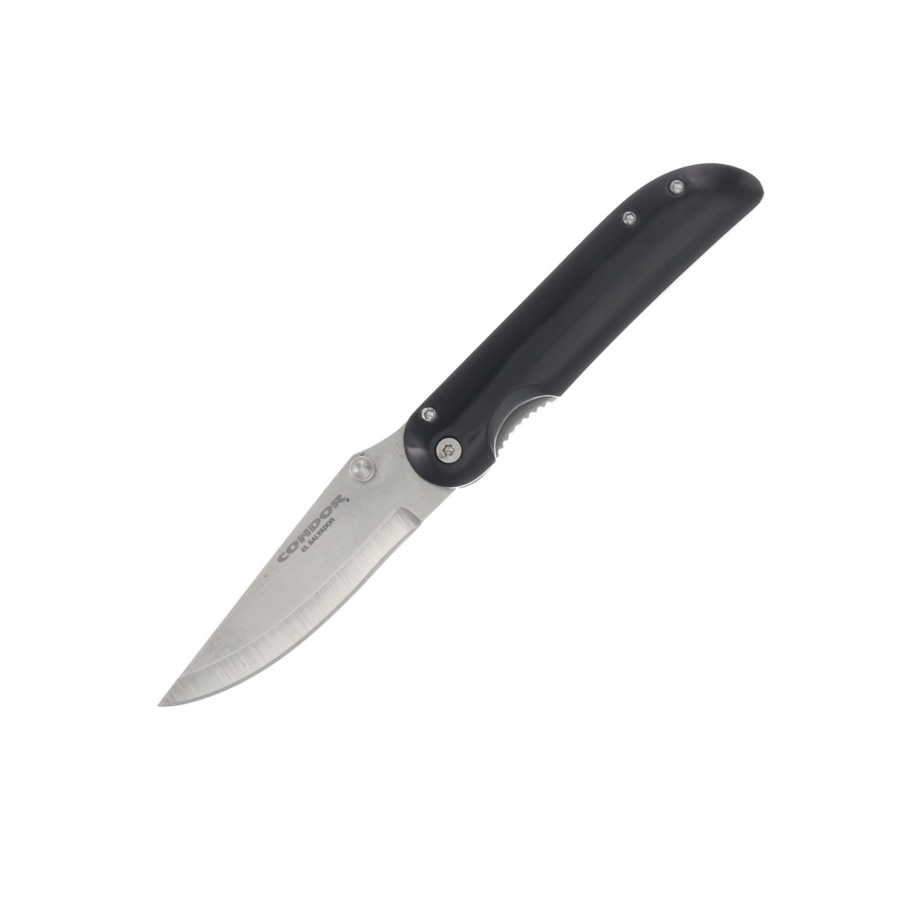 Condor Tool and Knife Wendigo Folding Knife 3.45in Plain Edge Paper Micarta CTK60718