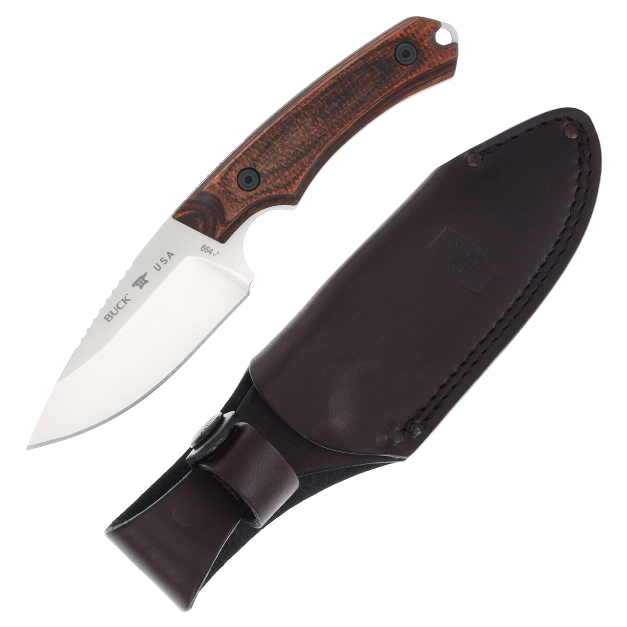 Buck 664 Alpha Hunter Richlite Handle Material