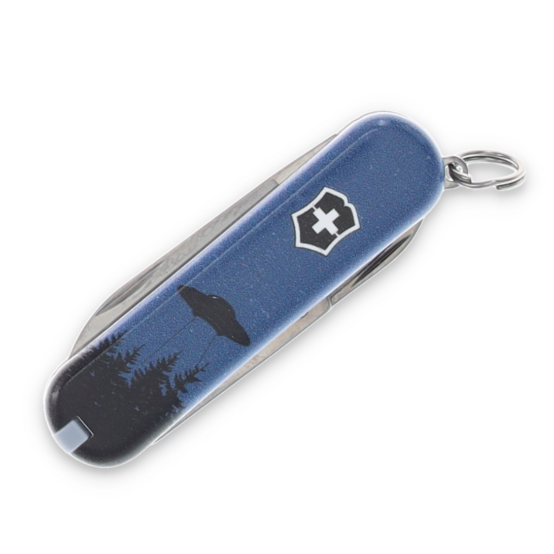 Victorinox Classic SD Swiss Army Knife I Want To Believe UFO SMKW