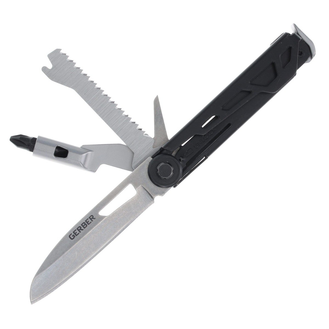 Gerber 2.5-in Steel Plain Edge Pocket Knife in the Pocket Knives