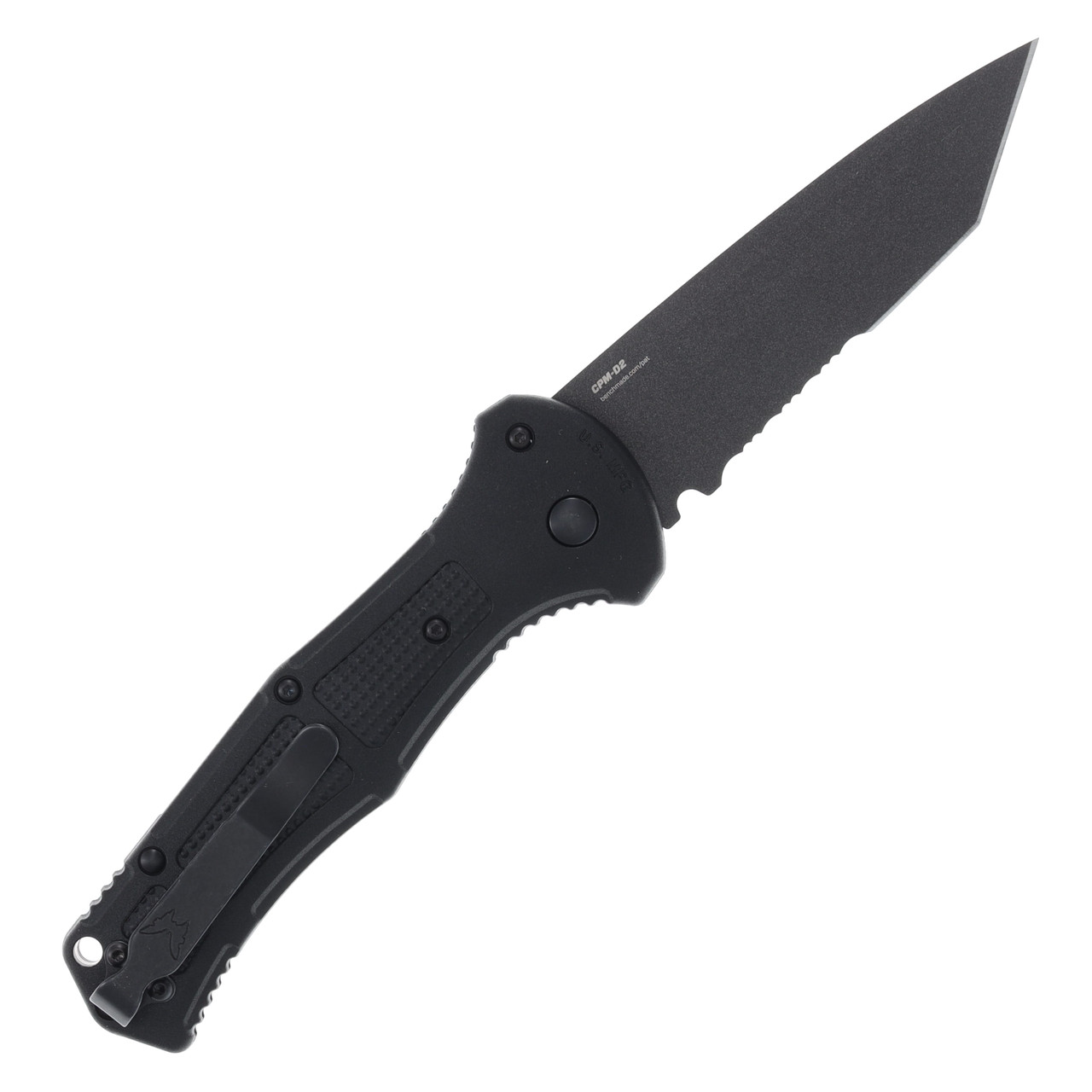Benchmade Claymore OTS Single Edge Auto Knife 3in Plain Grivory