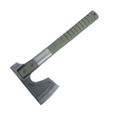 SOG Camp Axe OD Green 3.1in Black Stonewash