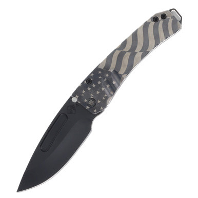 Medford Midi Marauder Folding Knife PVD Drop Point/American Flag 