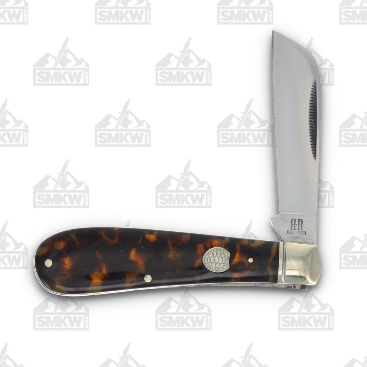 Rough Ryder Tortoise Shell Half Hawk Folding Knife RR2454