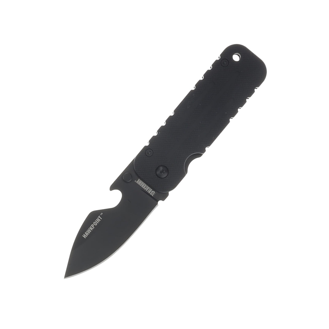 Blackhawk Hawkpoint Compact Folding Knife 2.25in Black Oxide Drop Point BH15HP01BK