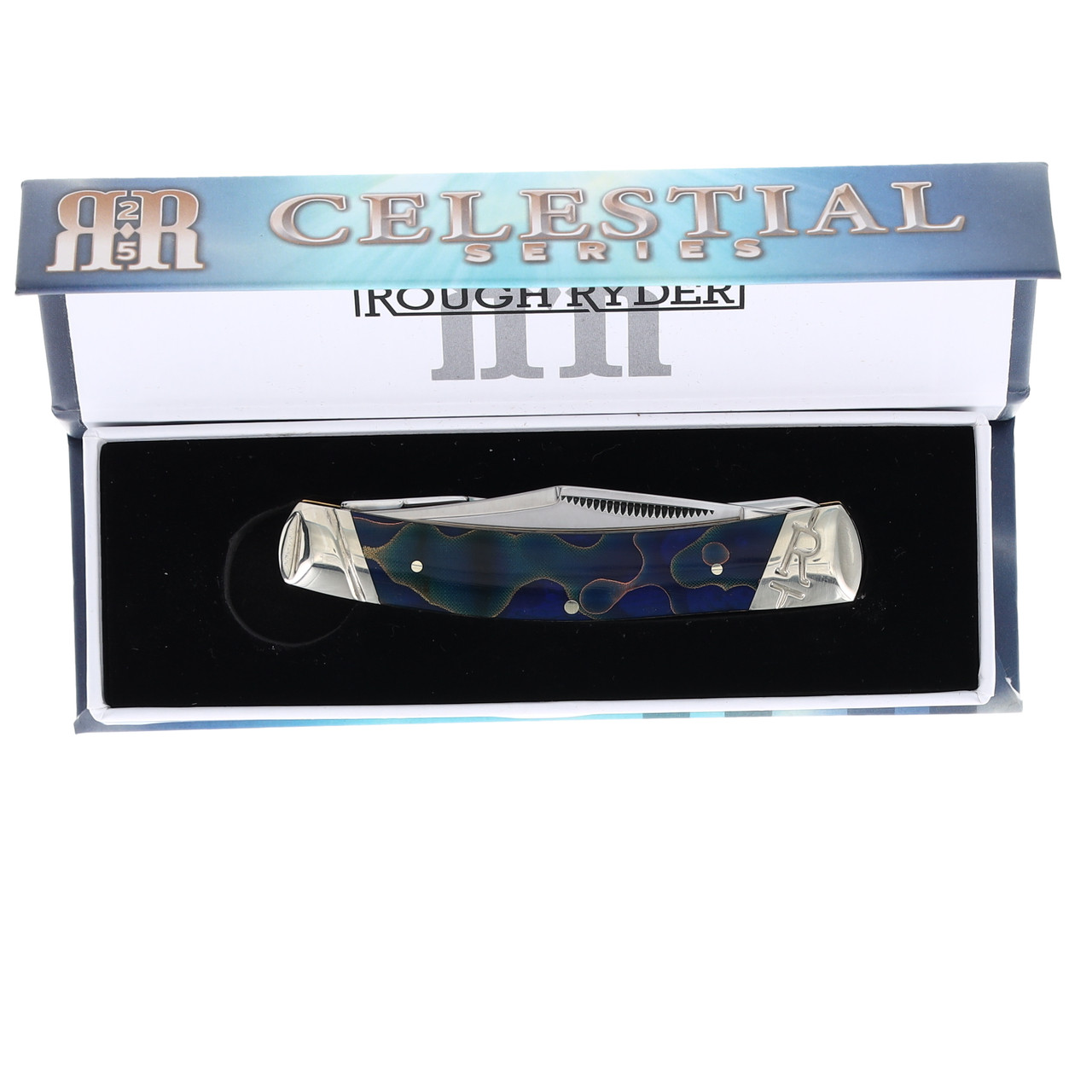 Rough Ryder Small Moose Folding Knife Celestial