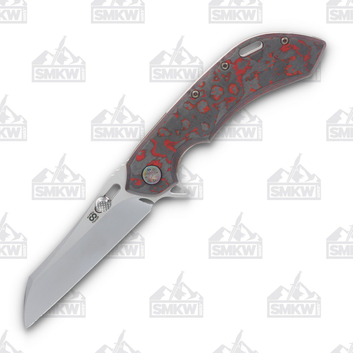 Olamic Wayfarer 247 Folding Knife T-051W Mars Valley FatCarbon/Neontropic T051W