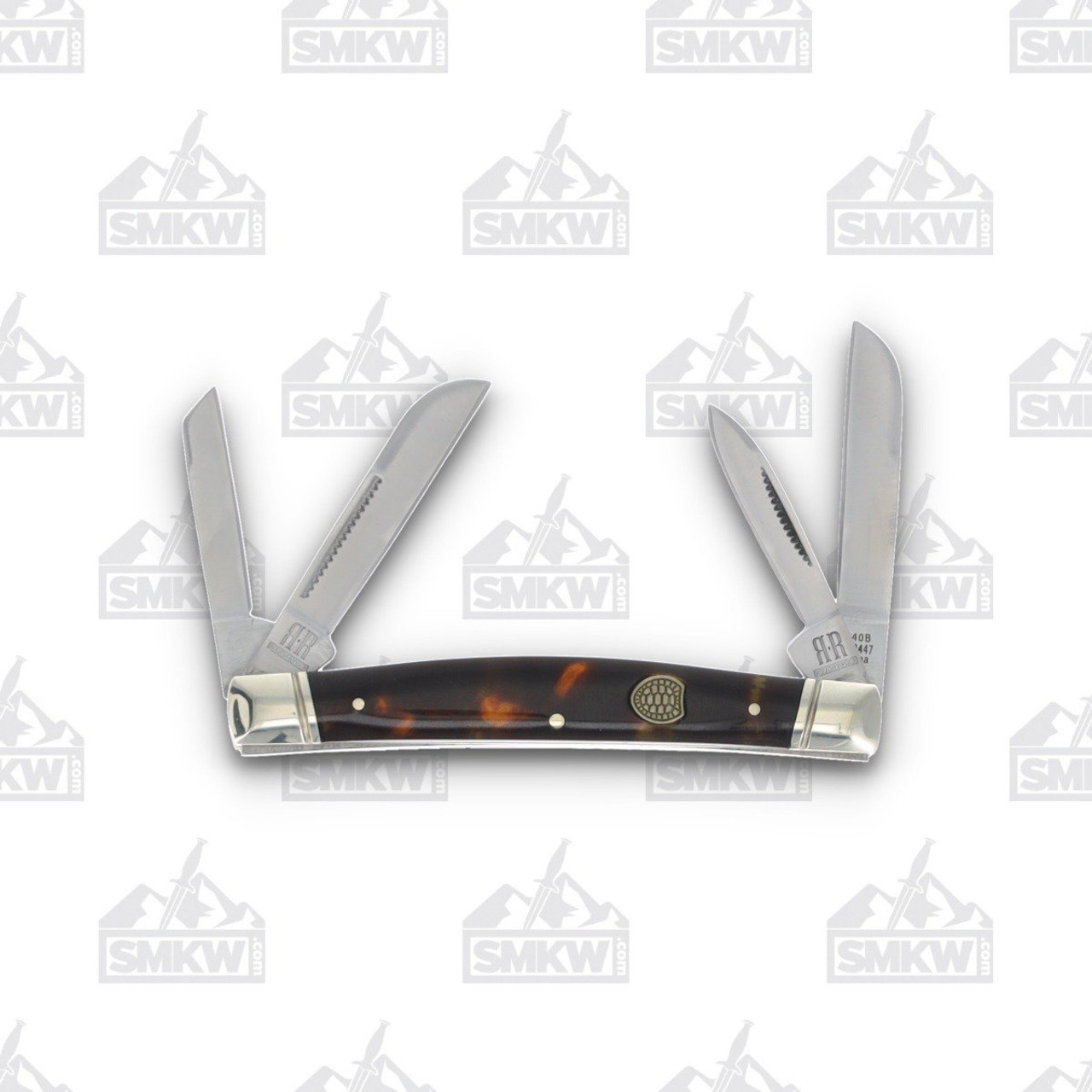 3951 外国切手 SWA  1987年 Erik Holm デザイン 昆虫 Rough Ryder Tortoise Shell Congress Folding Knife RR2447