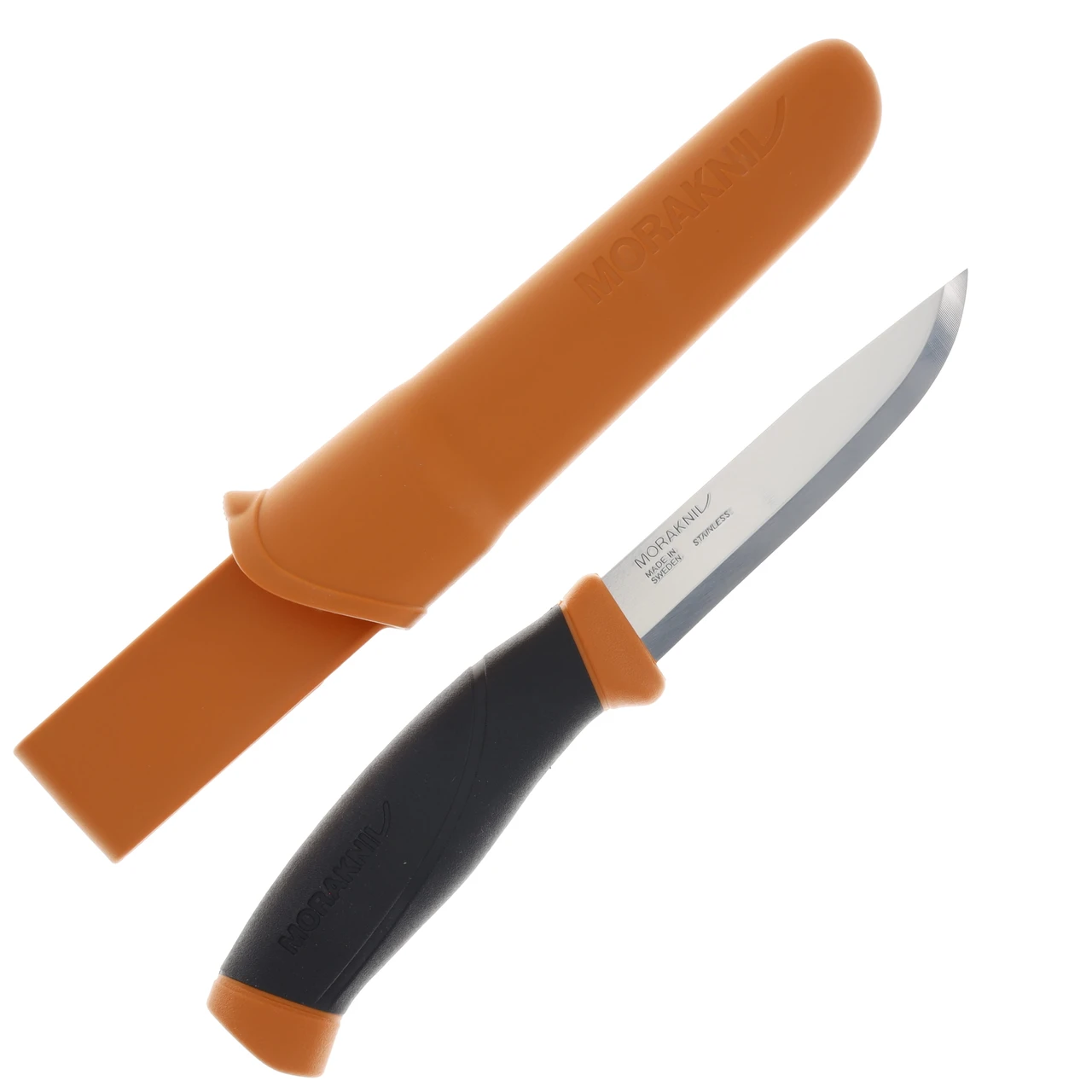 Morakniv Knives Companion Burnt Orange Fixed 4.1in Polished Blade FS14073