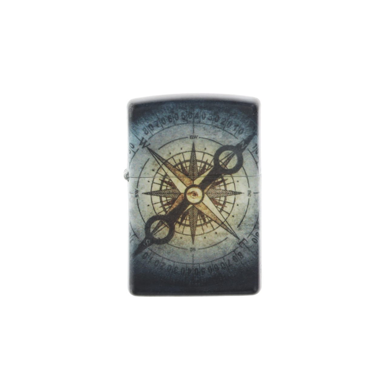 Zippo Lighter Compass Ghost Design 540 Color Matte Glow in the Dark ZP48562