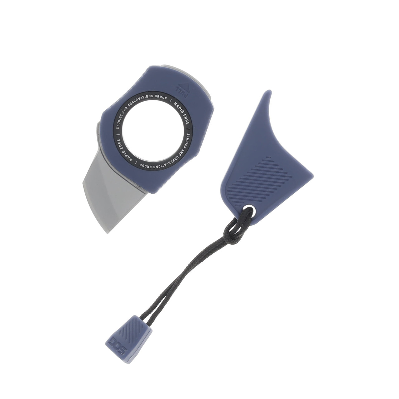 SOG Knives Rapid Edge Fixed Blade Midnight Blue Emergency Tool SOG-18-30-03-43