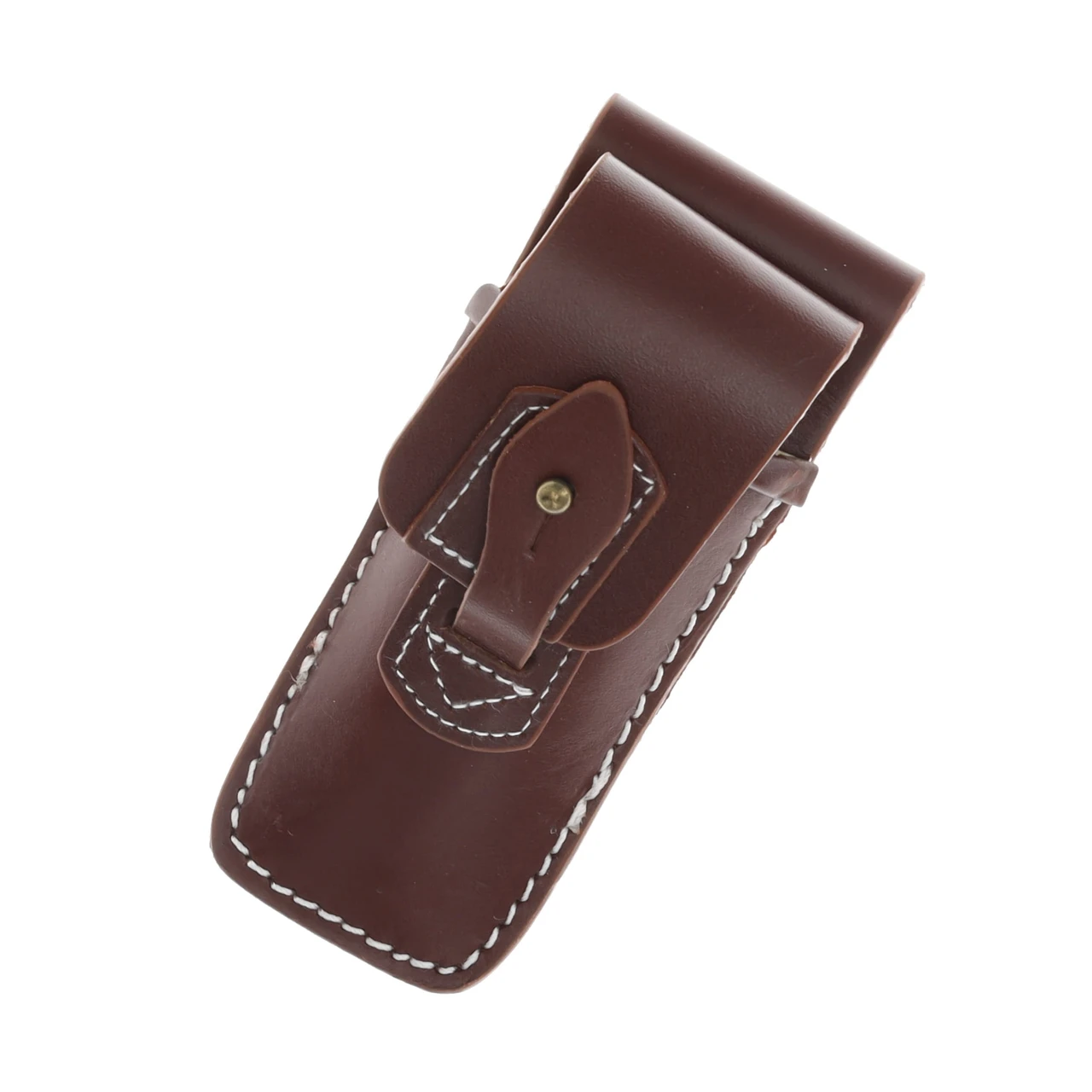 Sheaths SH1019 5in Brown Leather Folding Knife Sheath