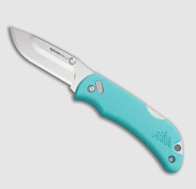Outdoor Edge 2.2" Razor-Mini Folding Knife Seafoam OERMS22-2C