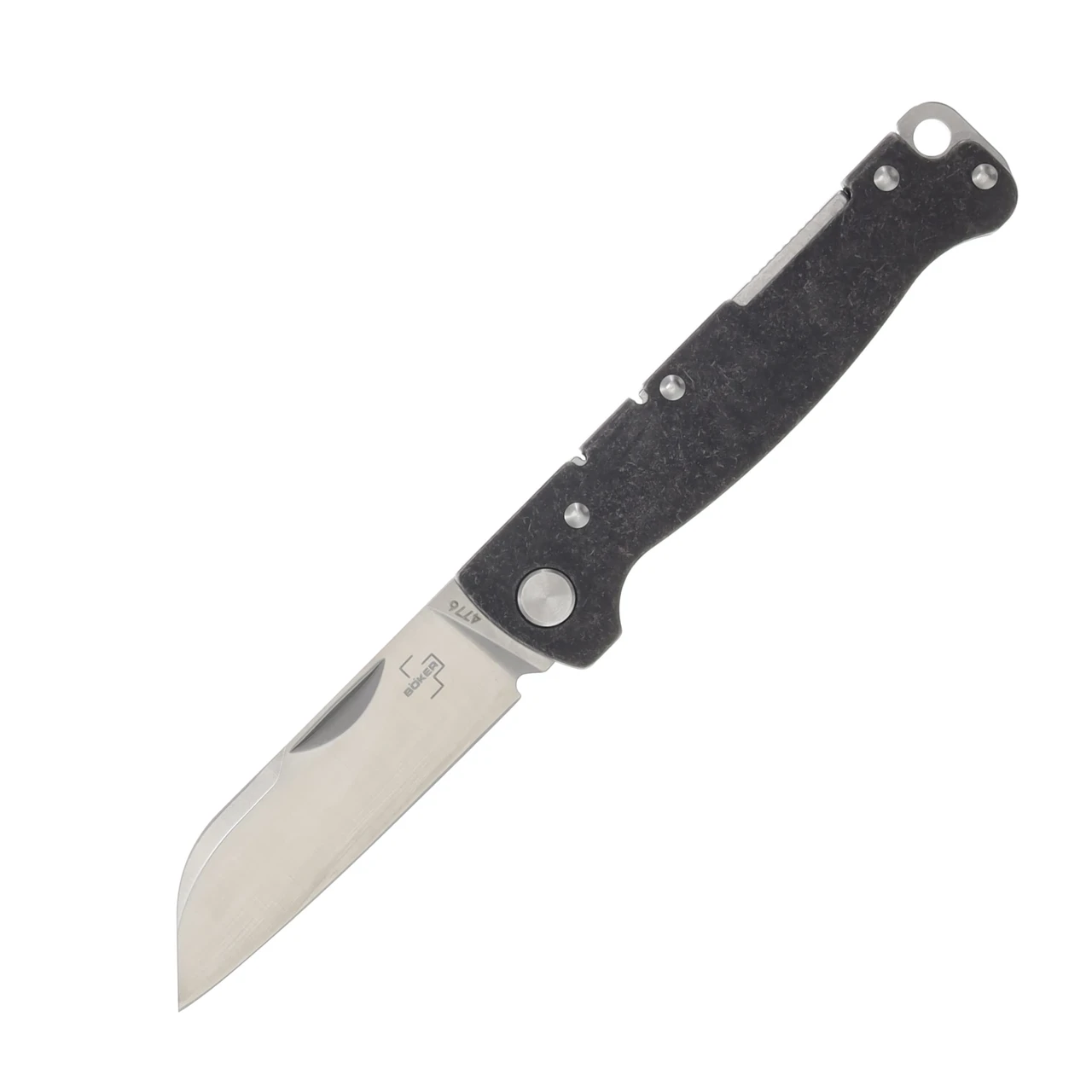 Boker Plus Atlas Backlock Folding Knife 2.68in Satin Sheepsfoot Blade BK01BO867