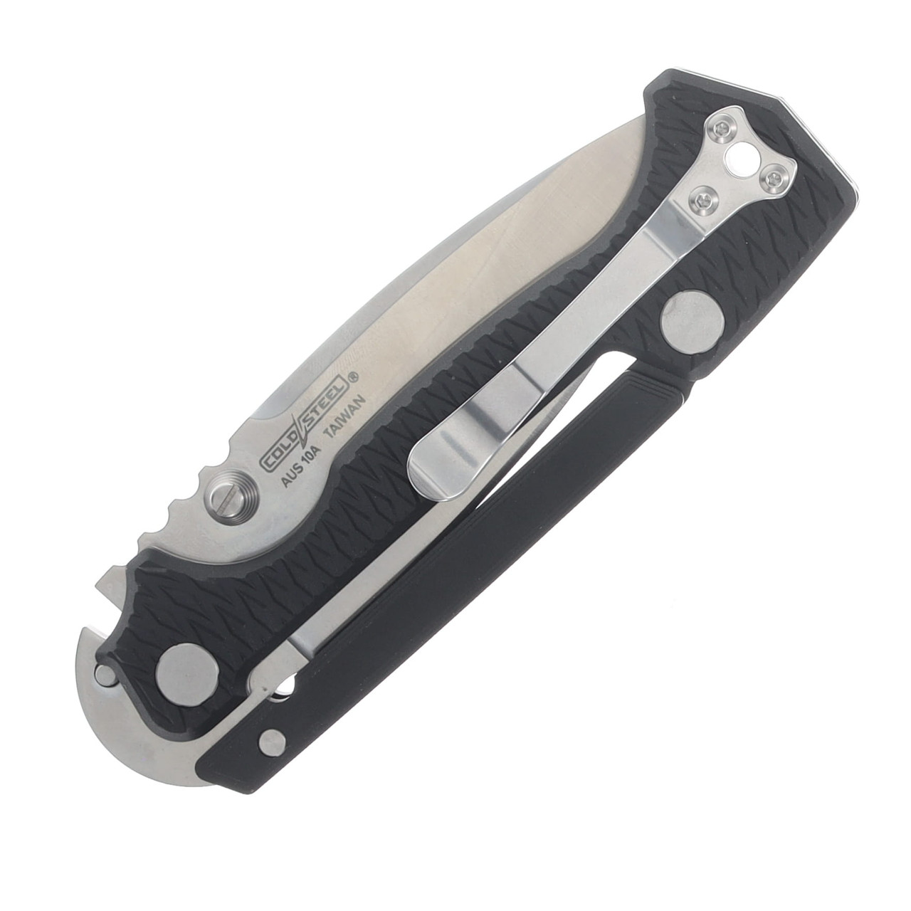 超美品　SOLID LOCK 15の軽め Cold Steel AD-15 Lite Scorpion Lock 3.5in Plain Satin Drop Point