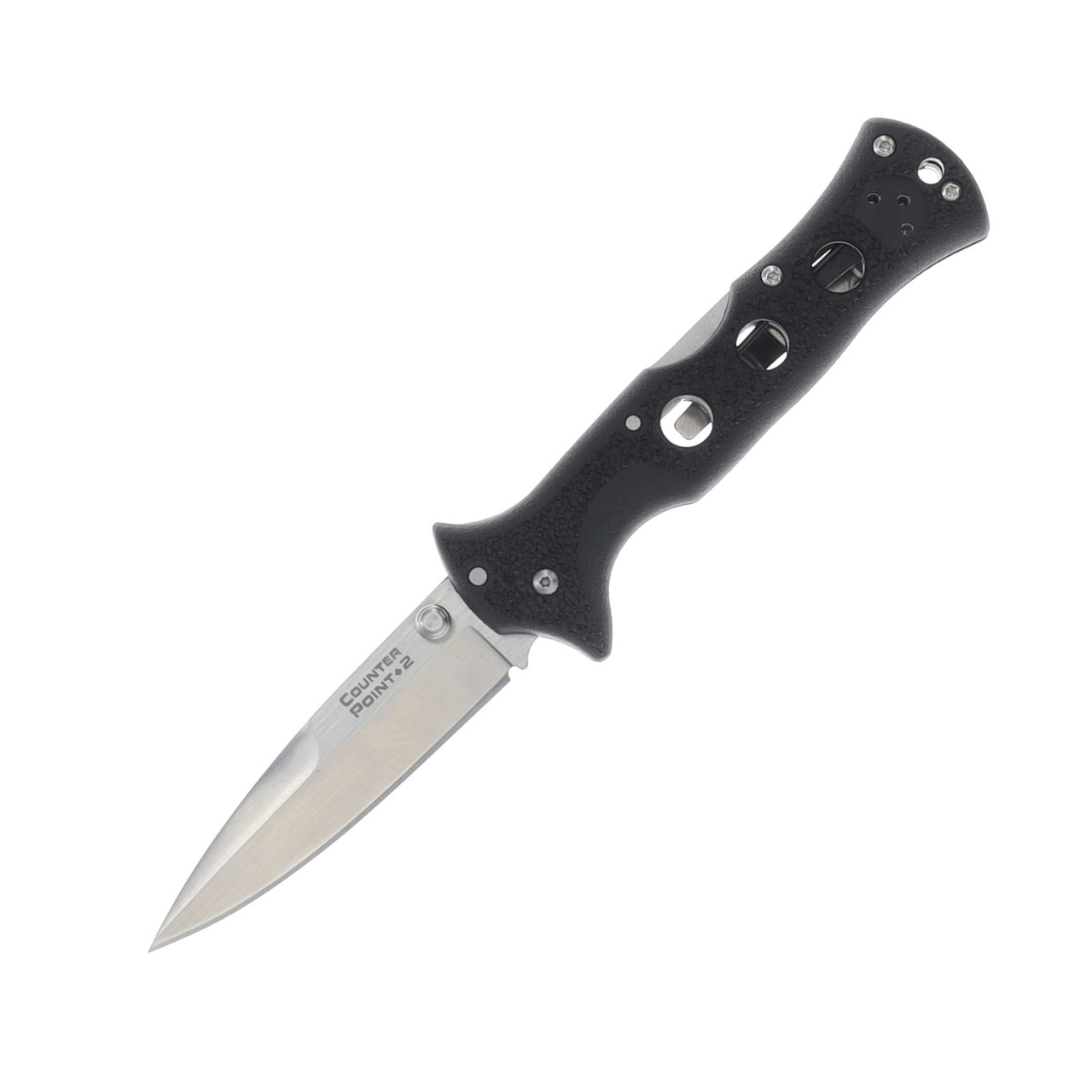 Cold Steel 10AC Counter Point 2 Folding Knife 3in Satin Spear Point Blade CS10AC