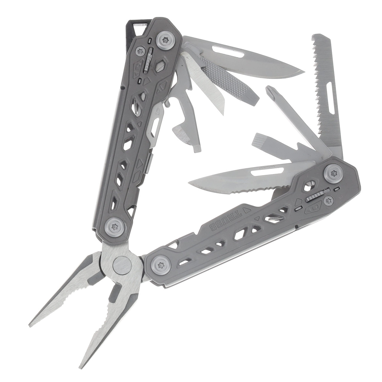 Gerber Truss Multi-Tool Grey – 17-in-1 Tool | Compact EDC Gear G1343