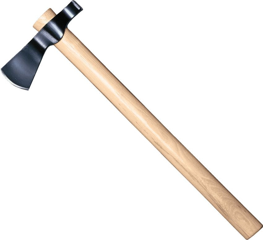 Cold Steel Trail Hawk Bushcraft Axe Natural Hickory Wood 22 inches