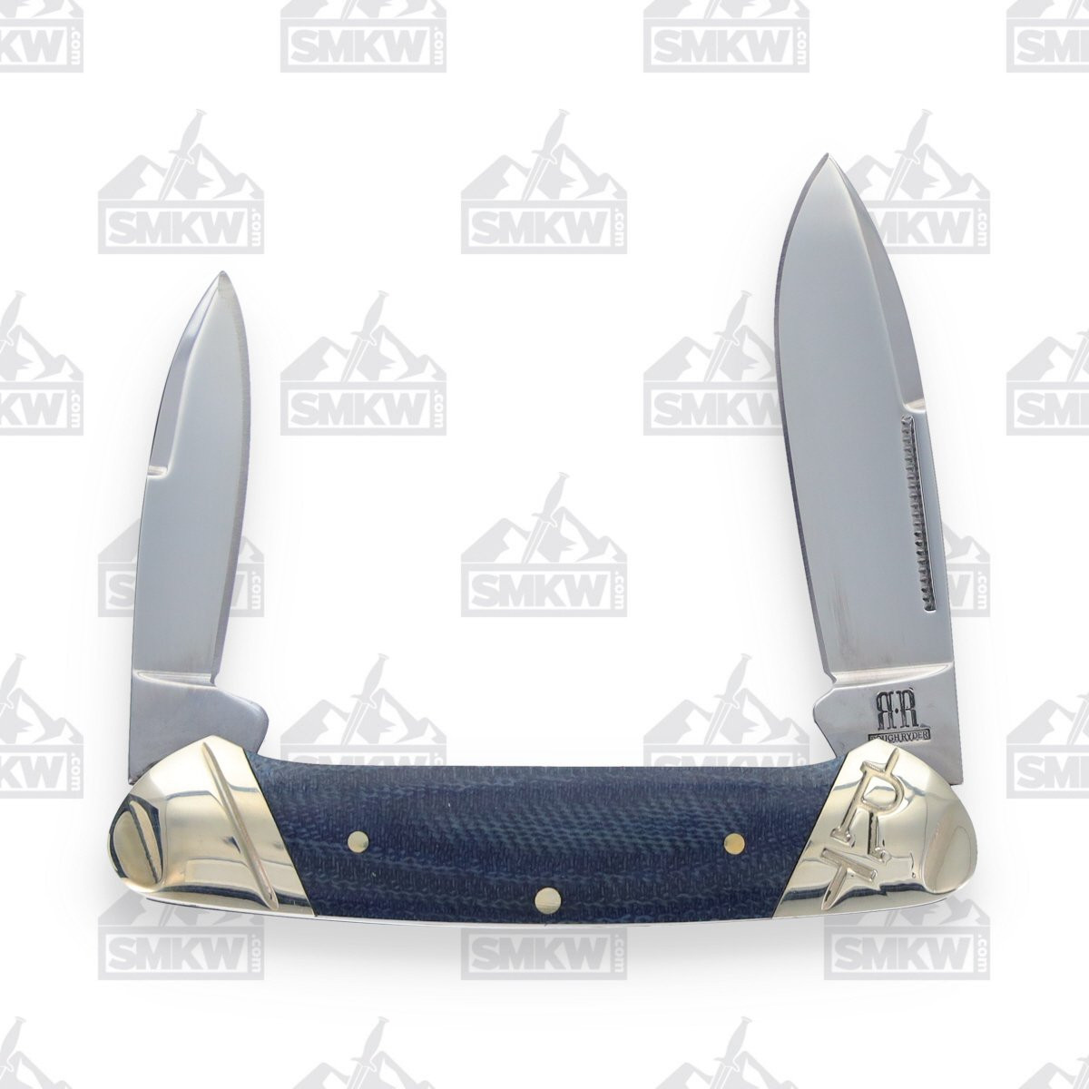 Rough Ryder Denim Micarta T10 Carbon Canoe Folding Knife