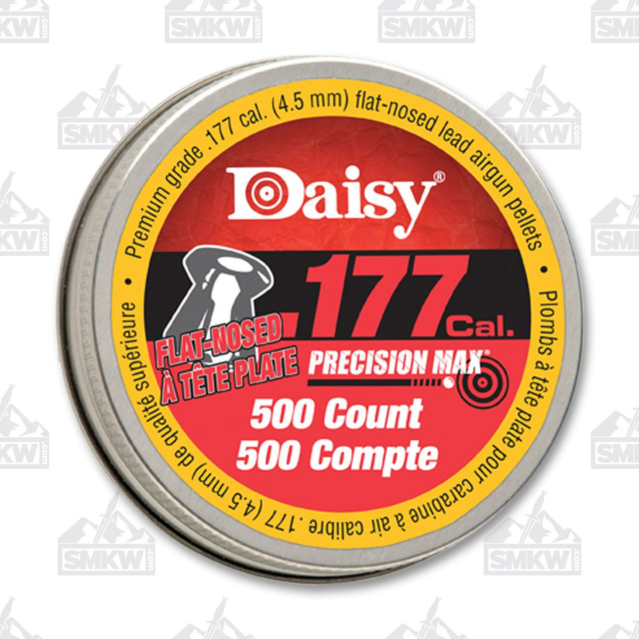 Daisy .177 Cal. Flat Nose Lead Free Pellets, 250 Tin 