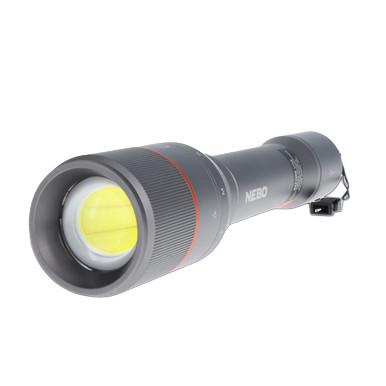 NEBO Davinci 3500 Flashlight Gray 3500 Lumens 4 Settings 