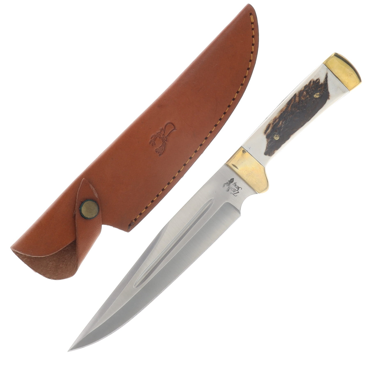 Frost Trophy Stag Large Bowie Knife FRTS111