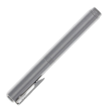 Chaves Knives Ultramar Twist Cap Pen Stonewashed Titanium - Smoky