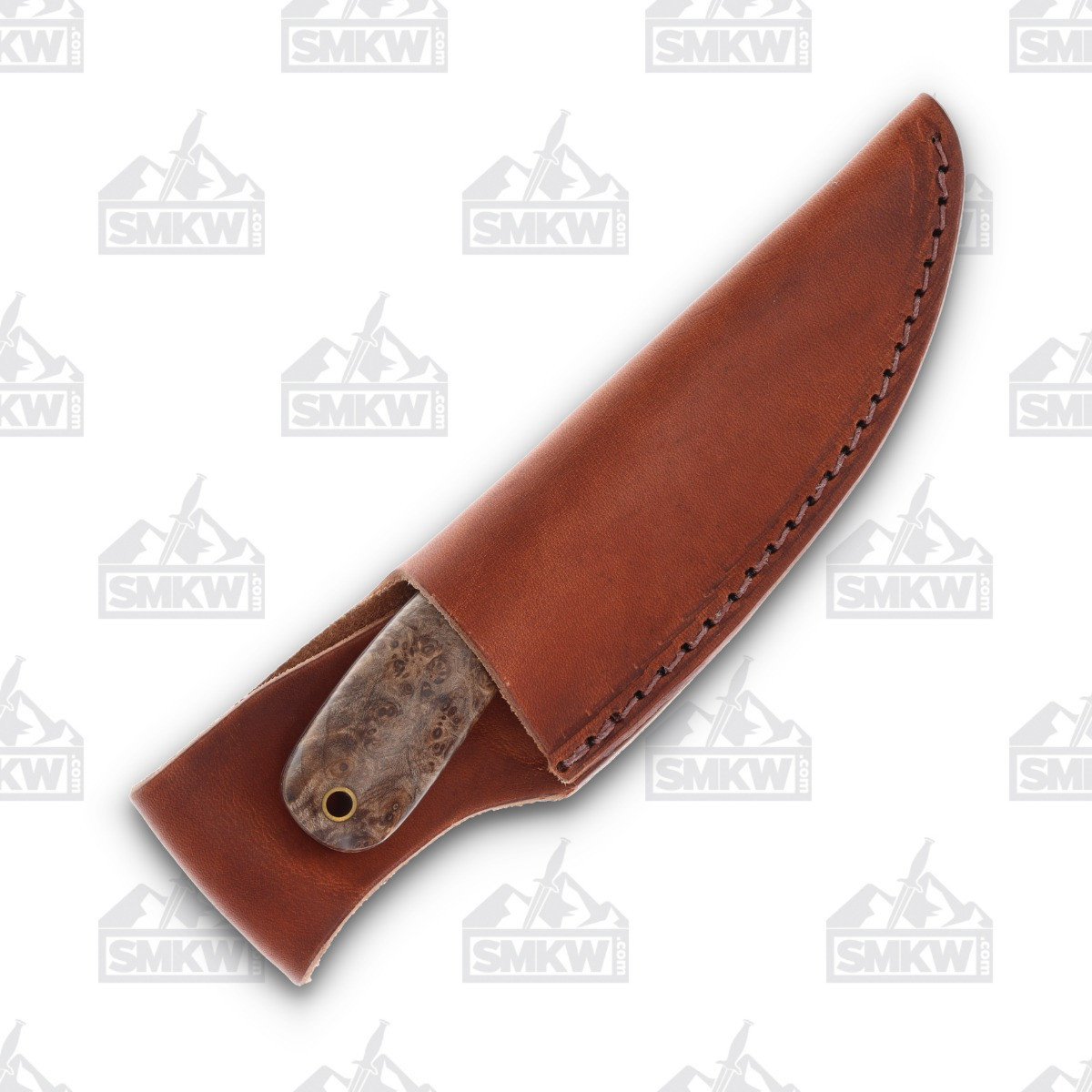 Bordertown Blades Stagecoach Mary CPM 154 Blade Maple Burl Smoky