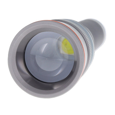 NEBO Franklin Twist Rechargeable Flashlight Grey 400 Lumen 6-Mode 