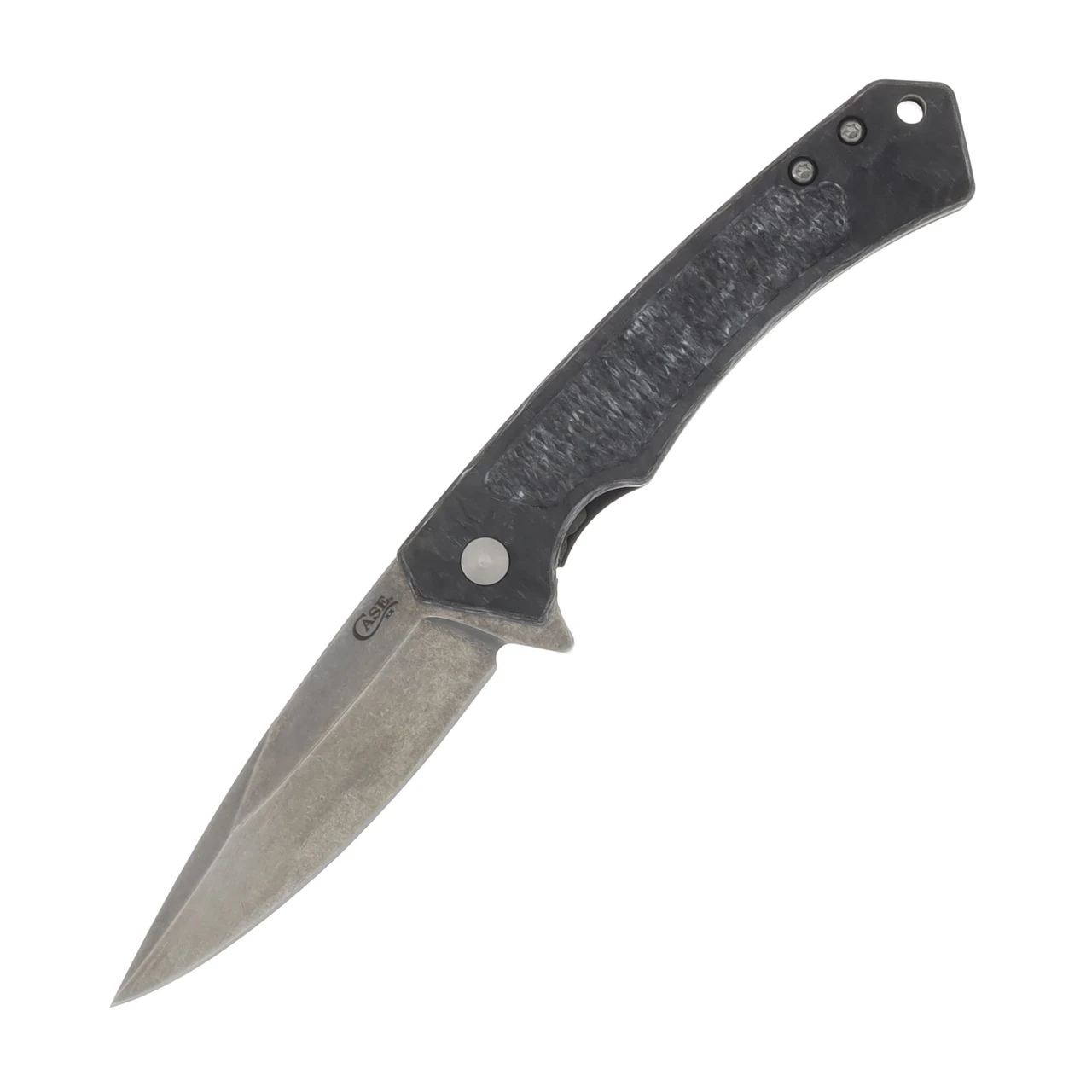 Case Marilla Framelock Folding Knife (2023 Blade Show Edition, Marbled Carbon Fiber) CA25893